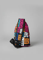 Zigzag crossbody bag